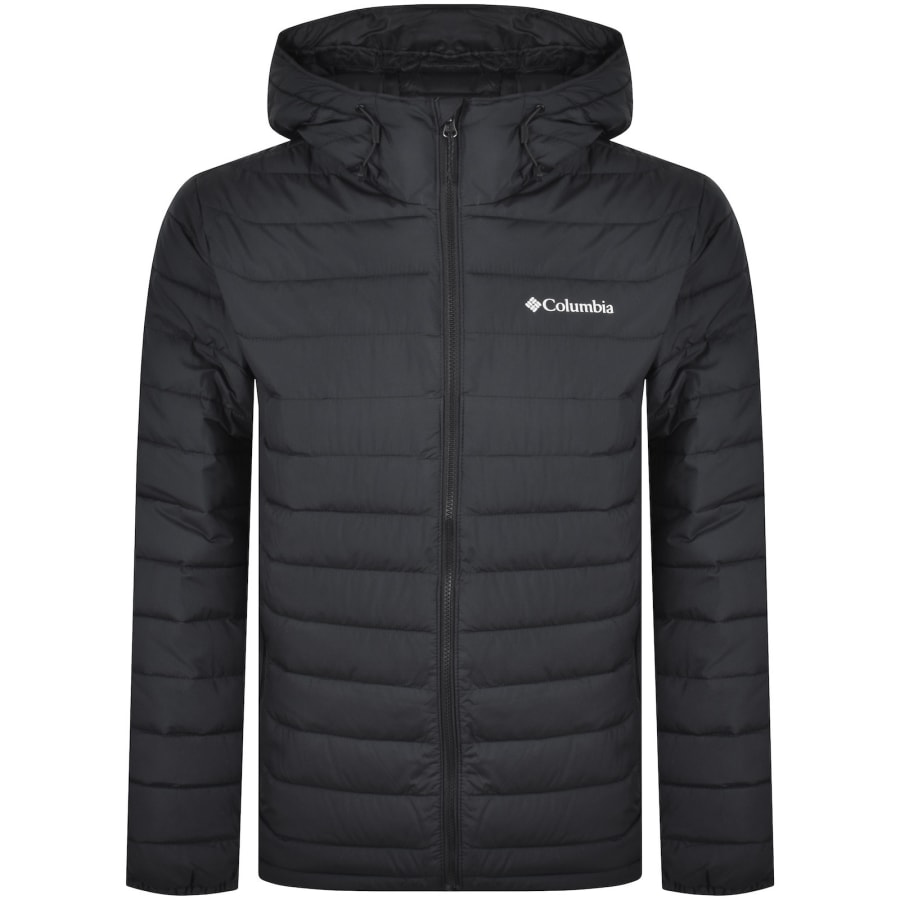 Columbia Powder Lite II Hooded Jacket Black | Mainline Menswear us